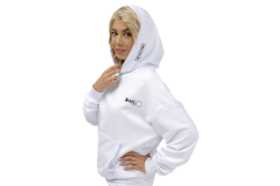 Худи женское APLGO (белое)
