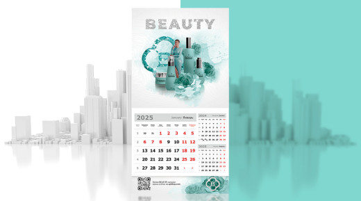 Календарь квартальный BEAUTY (2025)